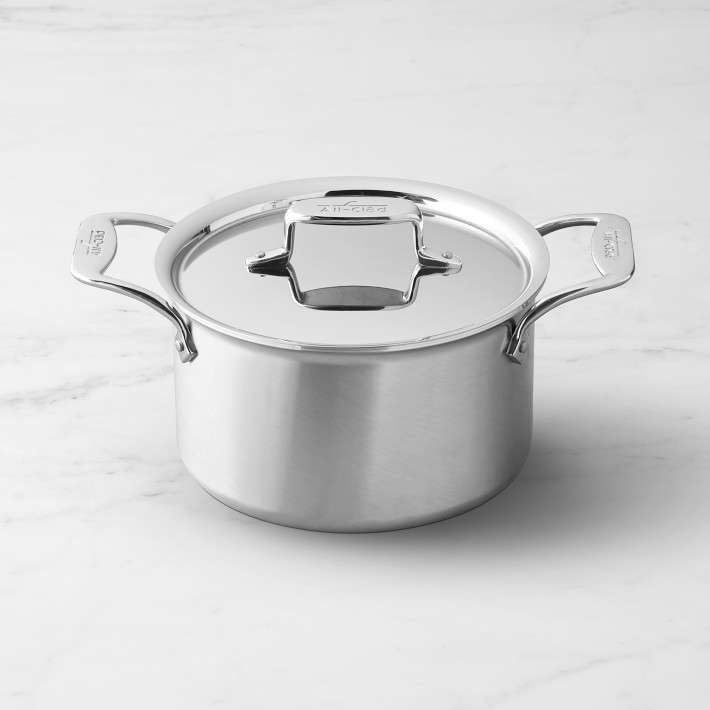 All-Clad d5 Brushed Stainless-Steel 4-Qt. Soup Pot
