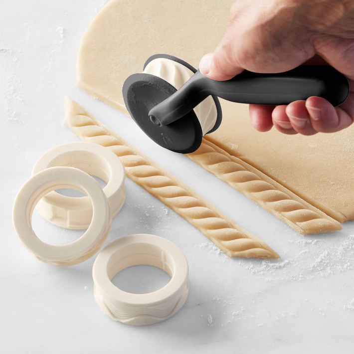 Rolling Impression Pie Crust Cutter