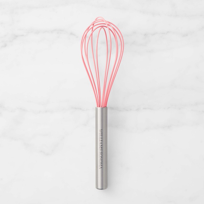 Stainless Steel-Silicone Whisk, Geranium