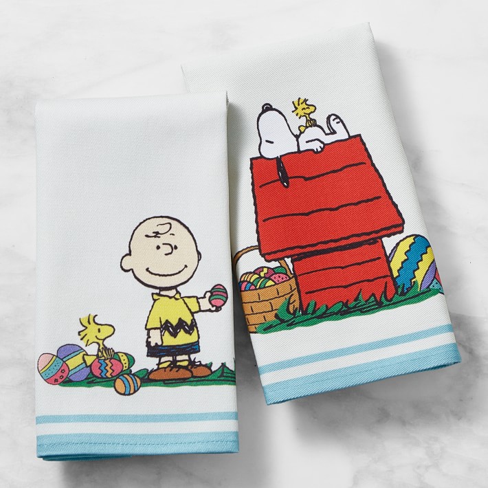 PEANUTS Easter Towels, Set of 2