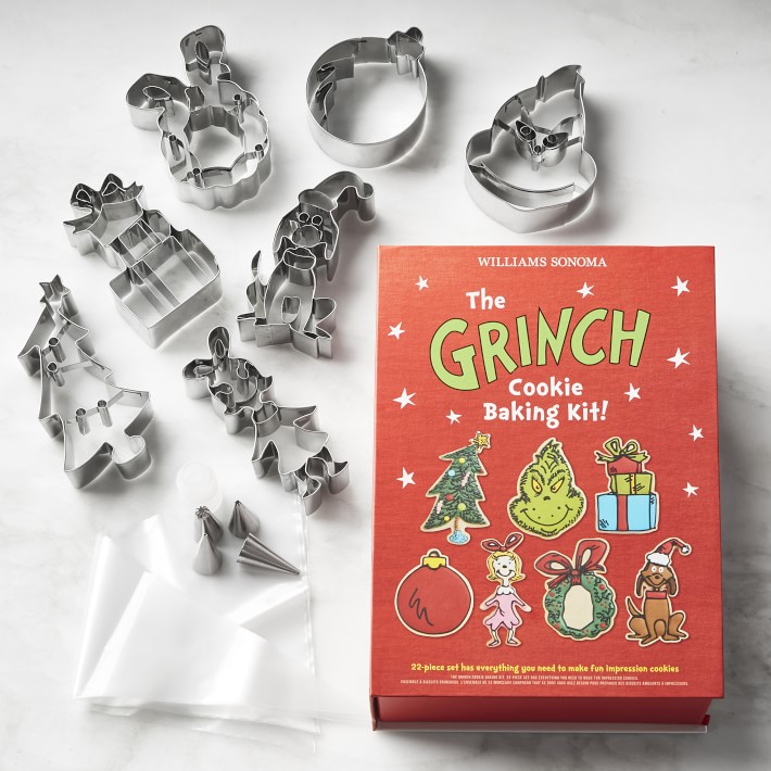 The Grinch Christmas Cookie Cutter 22-Piece Set