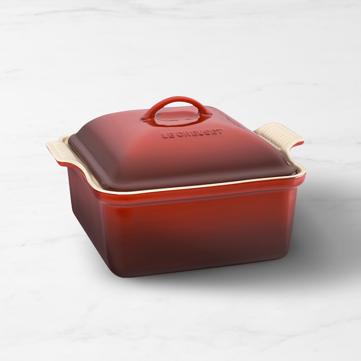 Le Creuset Stoneware Heritage Covered Square Baker
