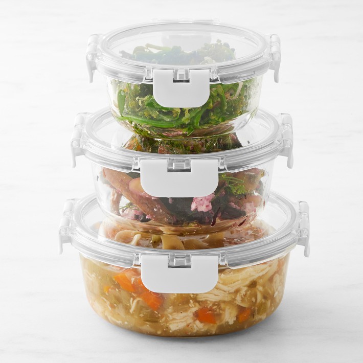 Hold Everything Round Food Storage, Set of 6