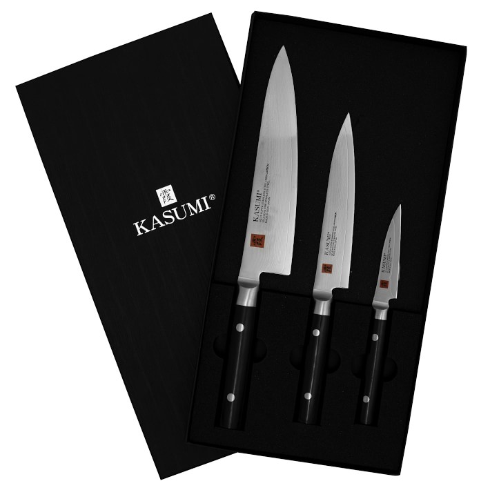 Kasumi Chef's Knives, Set of 3