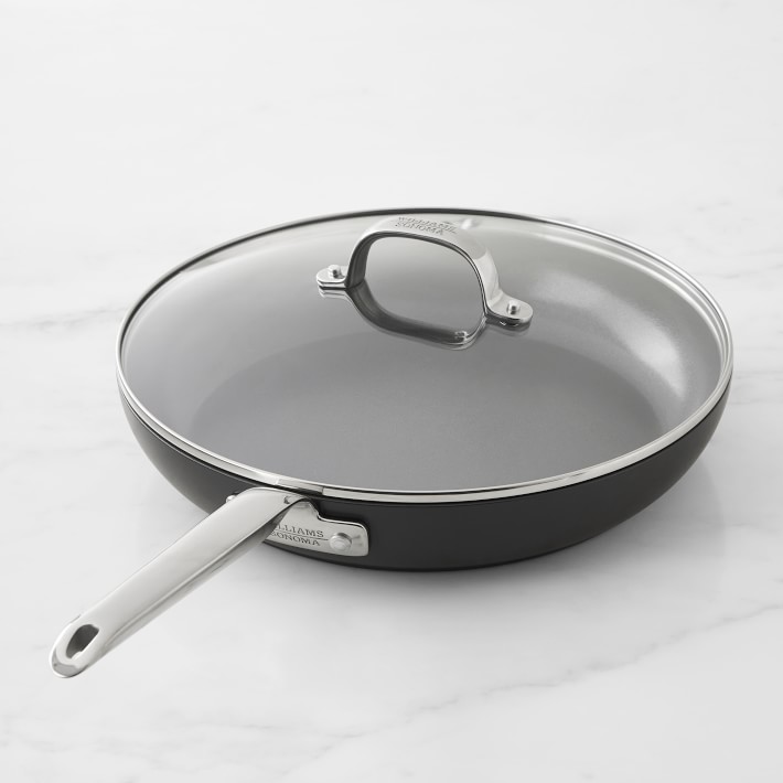 Professional Ceramic Nonstick Plus Covered Fry Pan, 12"