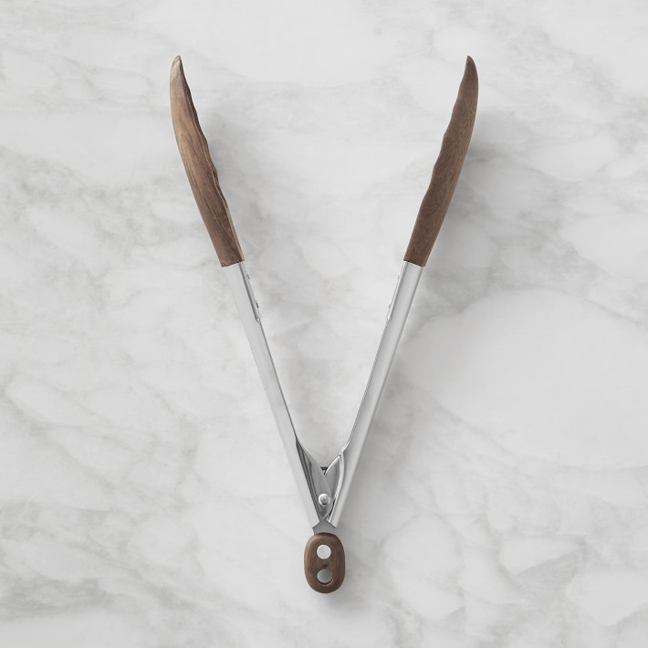 FSC Wood Tongs, 9"