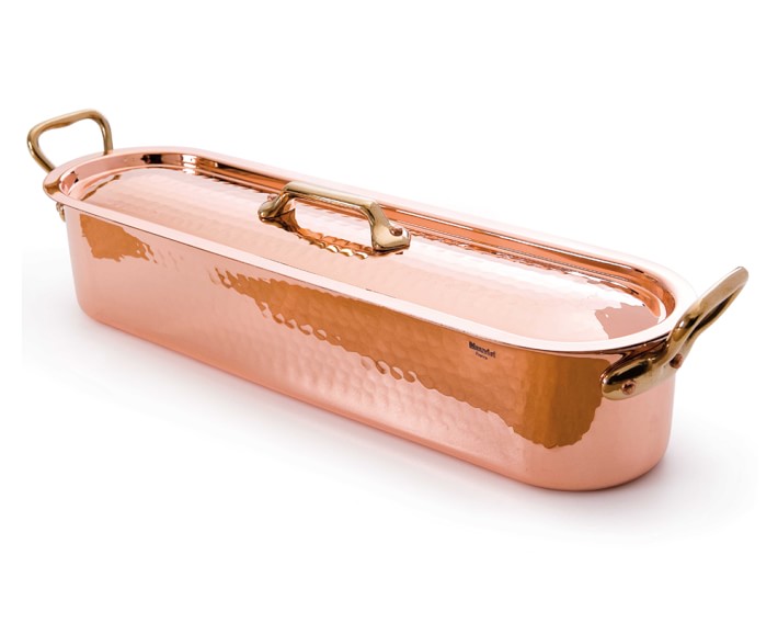 Mauviel Copper Fish Poacher with Rack