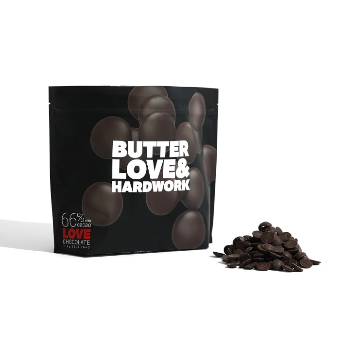 Butter Love & Hardwork Chocolate Baking Wafers