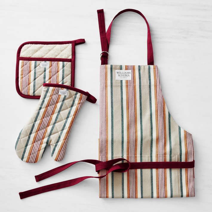 Autumn Stripe Kitchen Linens Bundle