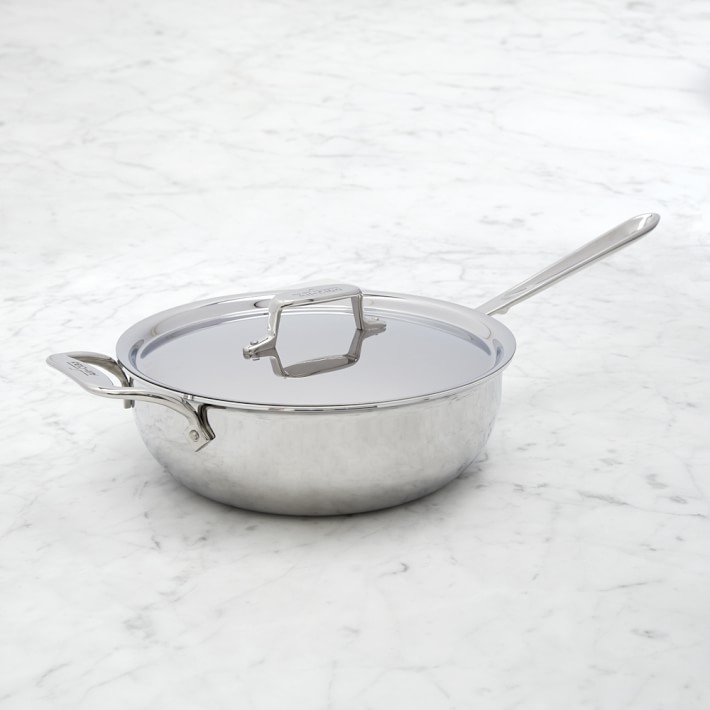 All-Clad d5 Stainless-Steel Nonstick Essential Pan, 4-Qt.
