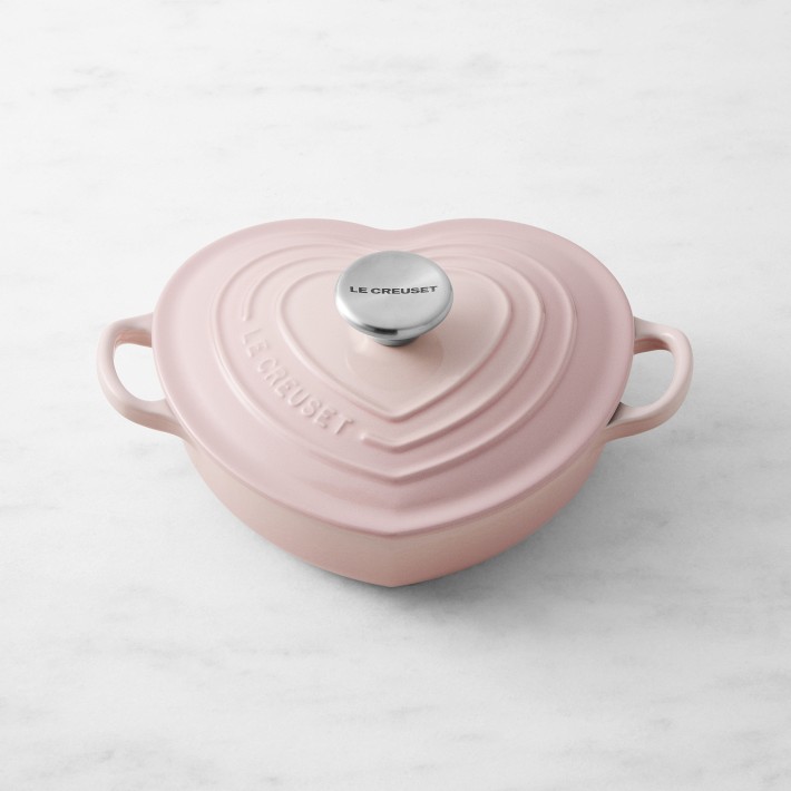 Le Creuset Enameled Cast Iron Shallow Heart 1 1\u002F4-Qt.
