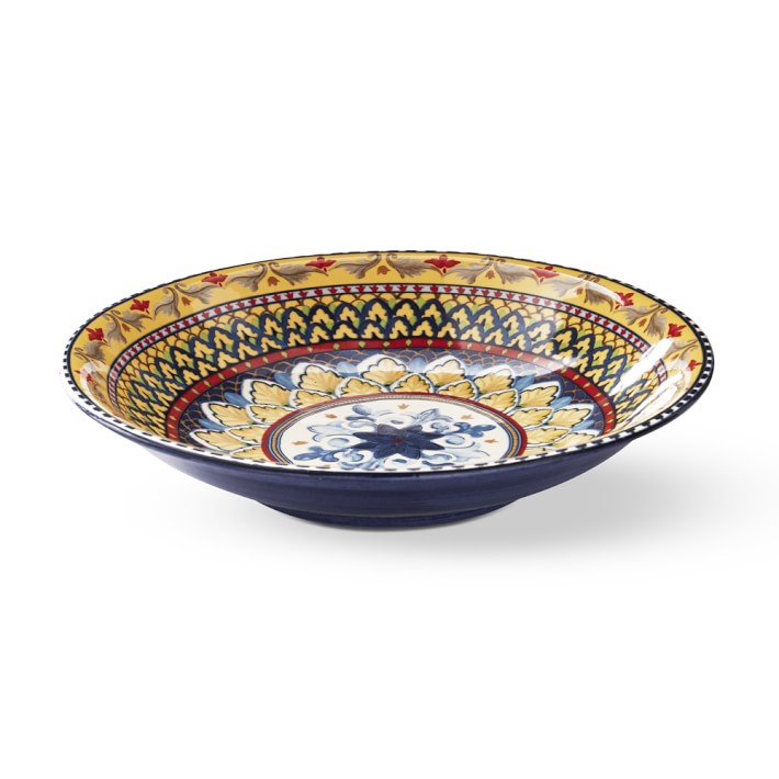 Sicily Ceramic Pasta Serving Bowl