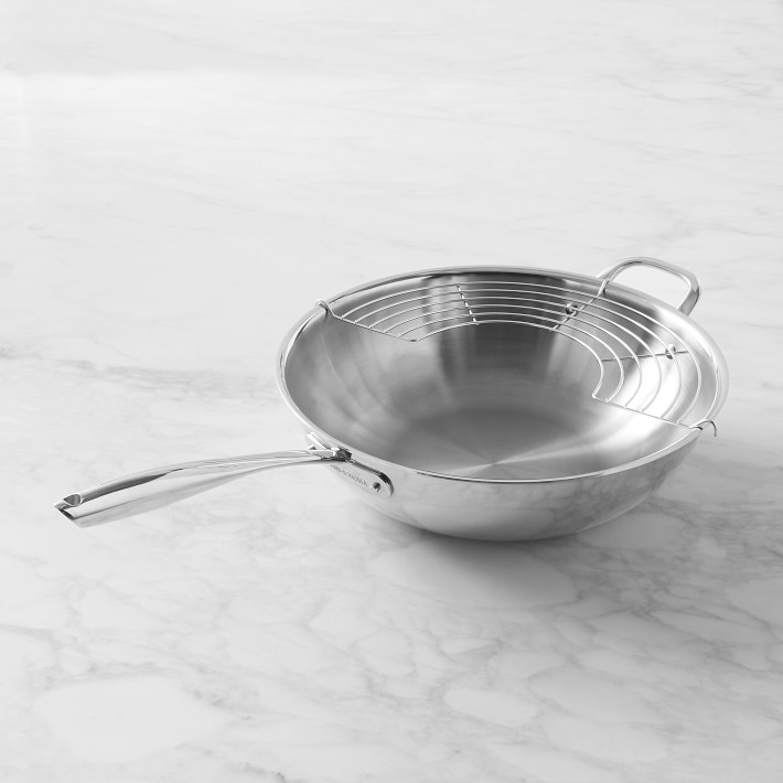 Specialty Stainless-Steel Wok