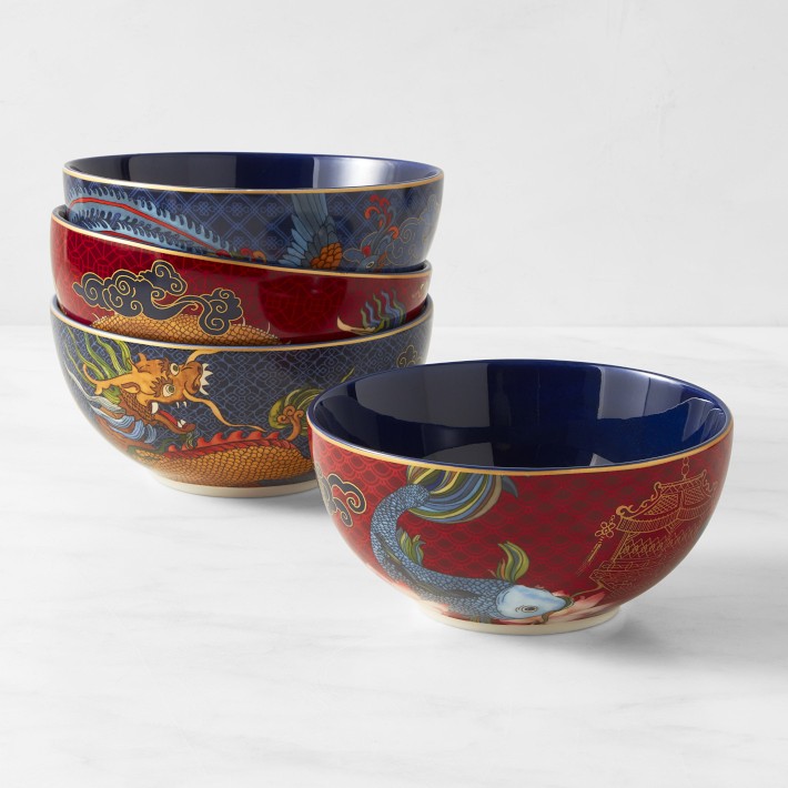 Lunar Large Individual Bowl, Set of 4
