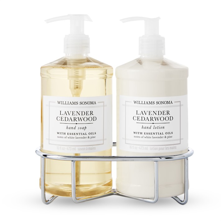 Lavender Cedarwood Hand Soap & Lotion 3-Piece Set