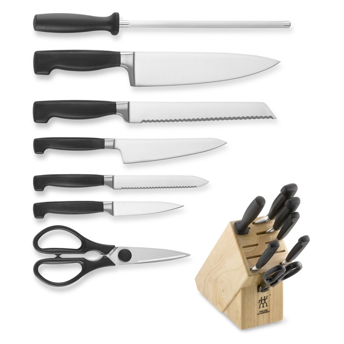 Zwilling Four Star Knife Block, Set of 8