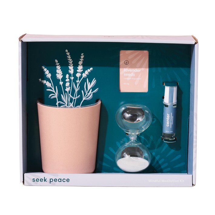 Modern Sprout Seek Peace, Mindful Meditiation Gift Set