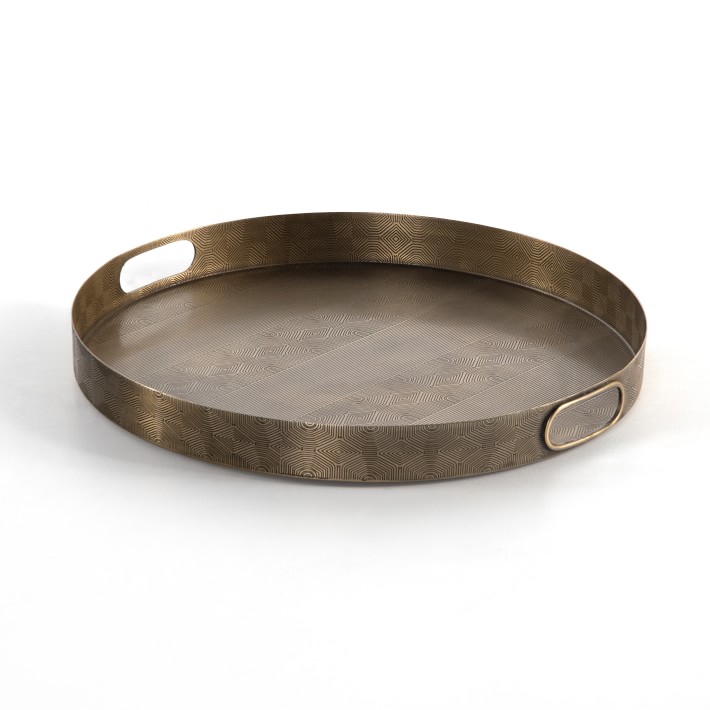 Luca Etched Serving Tray