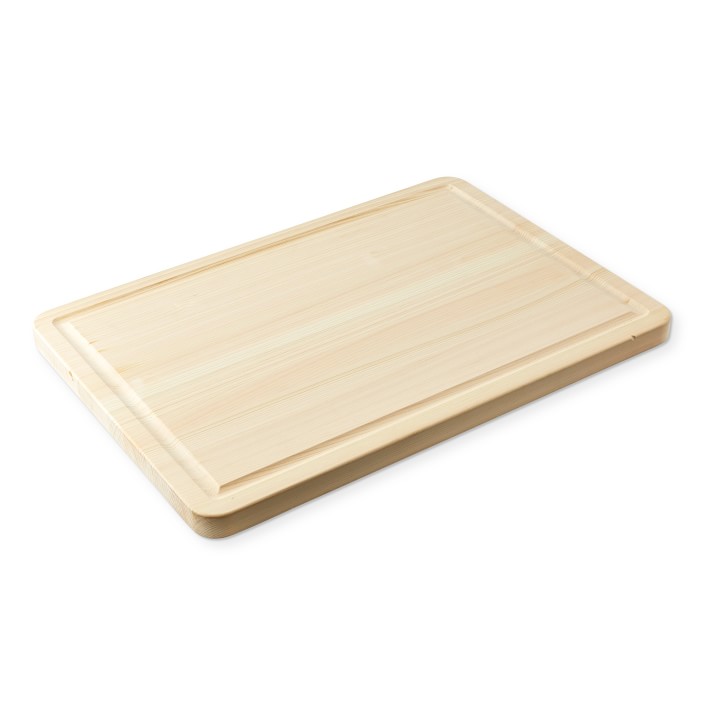 Shun Hinoki Cutting & Carving Board with Well, Large