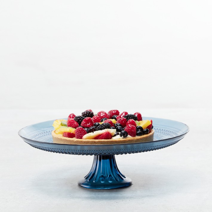 Fortessa Jupiter Cake Stand, Cornflower