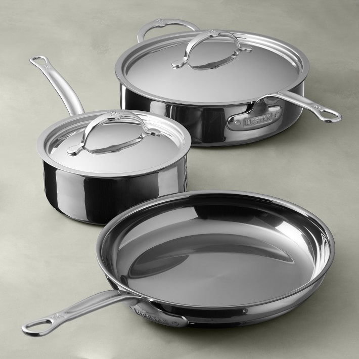 Hestan NanoBond Stainless-Steel 5-Piece Cookware Set