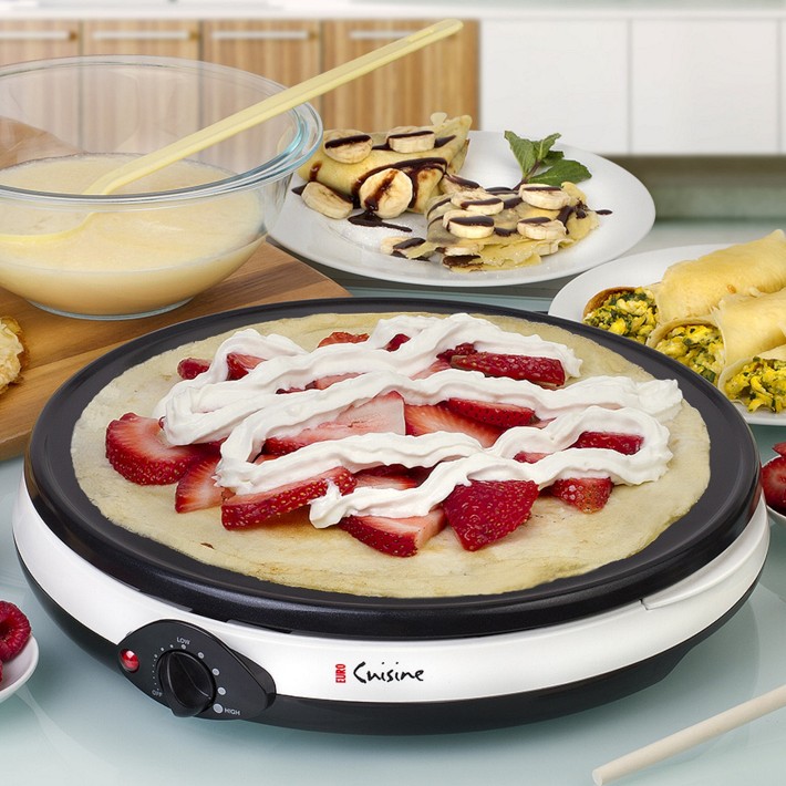 Euro Cuisine Crepe Maker & Multi-Purpose Grill