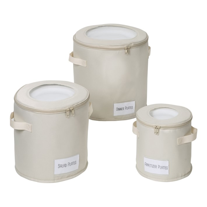 Dinnerware Storage Box, Set of 3