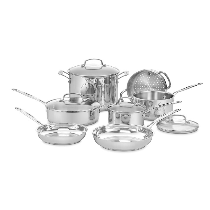 Cuisinart Chef's Classic Stainless Steel 11-Piece Cookware Set