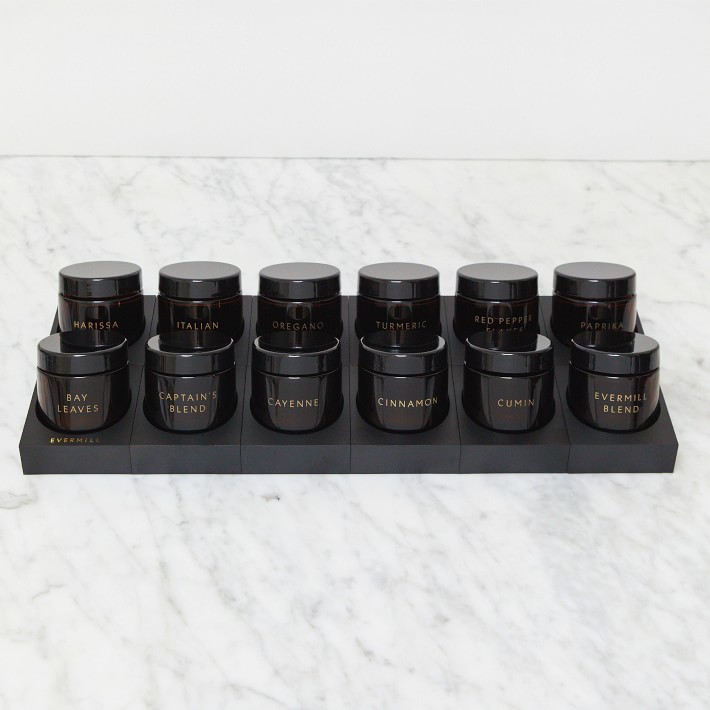 Evermill Core In-Drawer Spice Rack with Spices