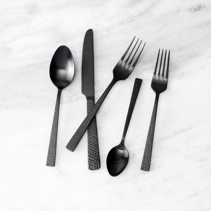 Nomad Black 20-Piece Flatware Set