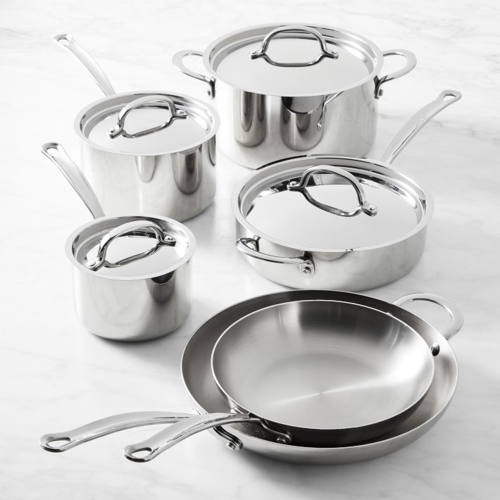 Open Kitchen by Stainless-Steel 10-Piece Cookware Set