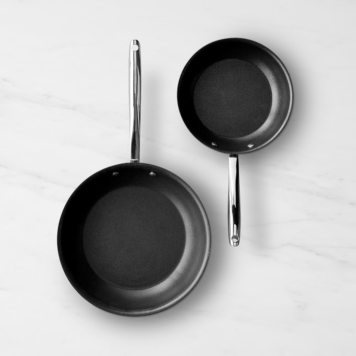 Thermo-Clad Signature Stainless-Steel Nonstick Fry Pan Set