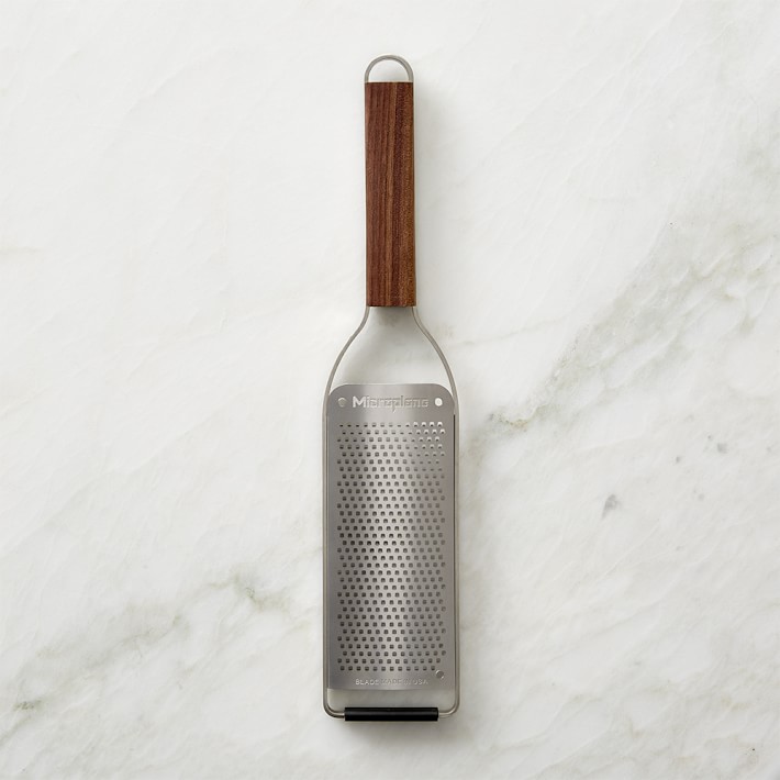 Microplane Master Series Fine Walnut-Handled Paddle Grater