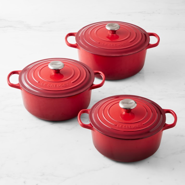 Le Creuset Enameled Cast Iron Dutch Oven Bundle Set