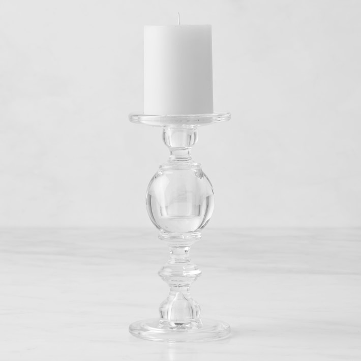 Classic Glass Candlestick