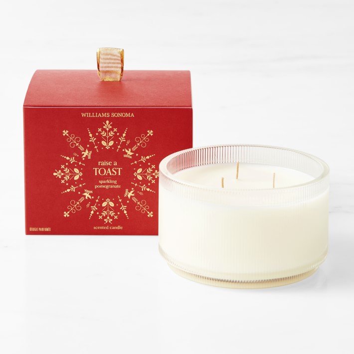 Raise A Toast Sparkling Pomegranate Triple Wick Candle