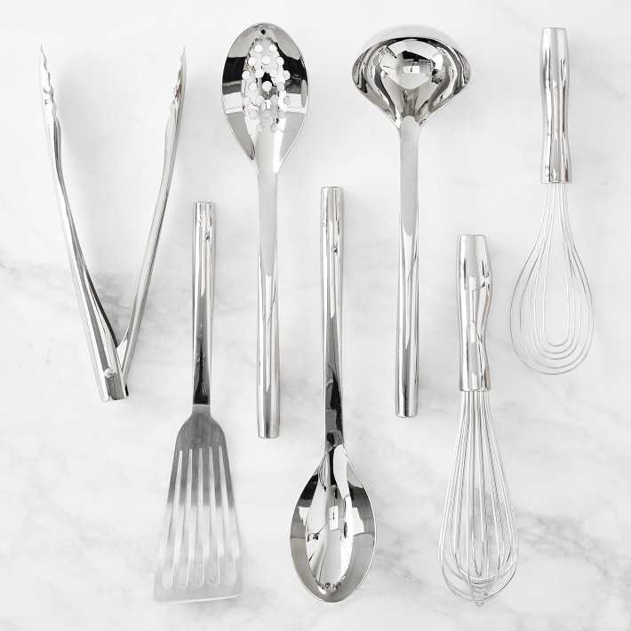 Signature Stainless Steel Utensils, Set of 8