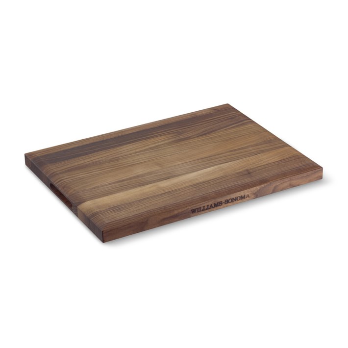Rectangular Cutting & Carving Board with Feet, Walnut