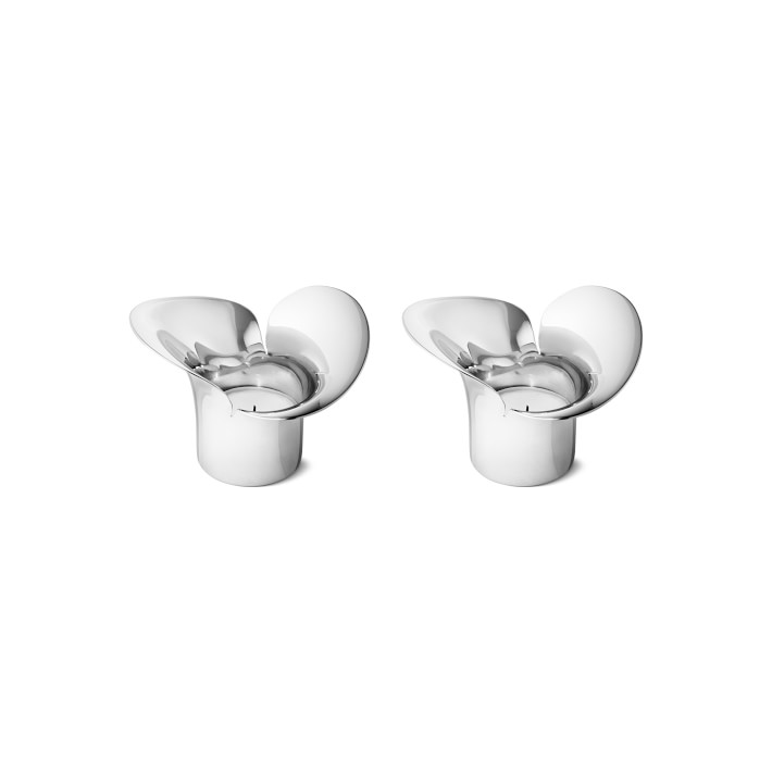 Georg Jensen Bloom Botanica Tealight, Set of 2