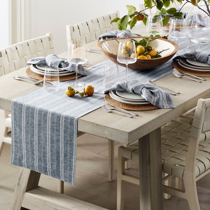 Provence Stripe Table Runner