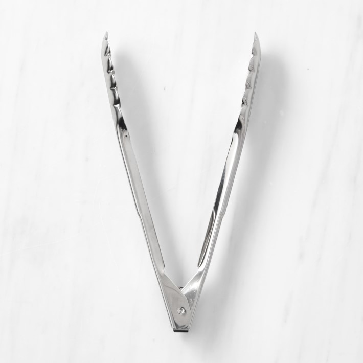 Open Kitchen by Stainless-Steel Tongs