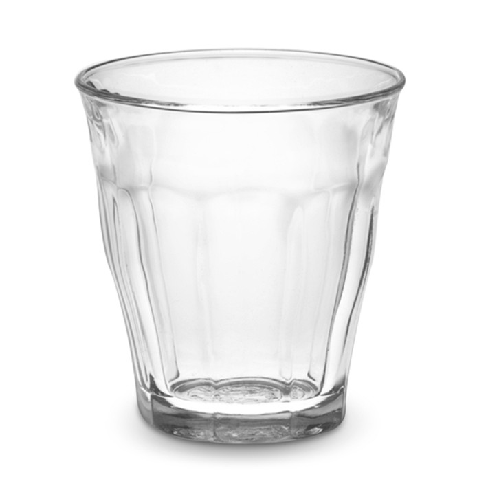 Duralex Picardie Glass Tumblers, Set of 6, 3.25 oz.