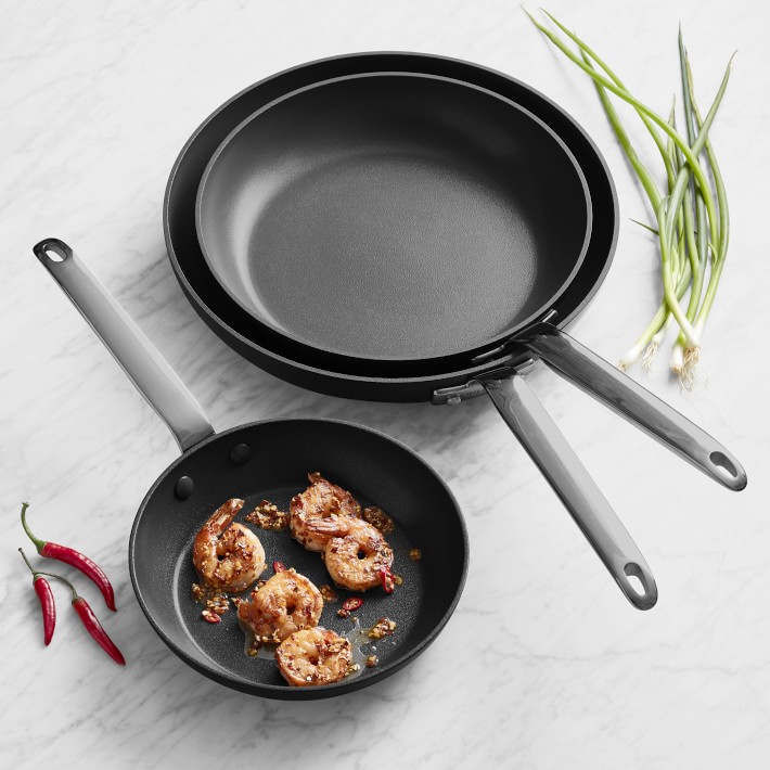 Professional Ceramic Nonstick Plus Fry Pan, Set of 3