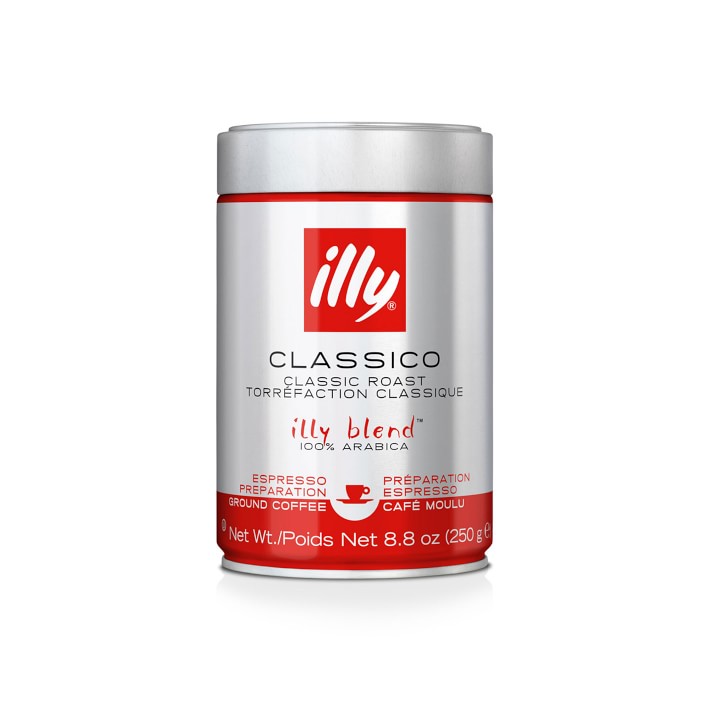 illy Ground Espresso Classico Coffee Medium Roast