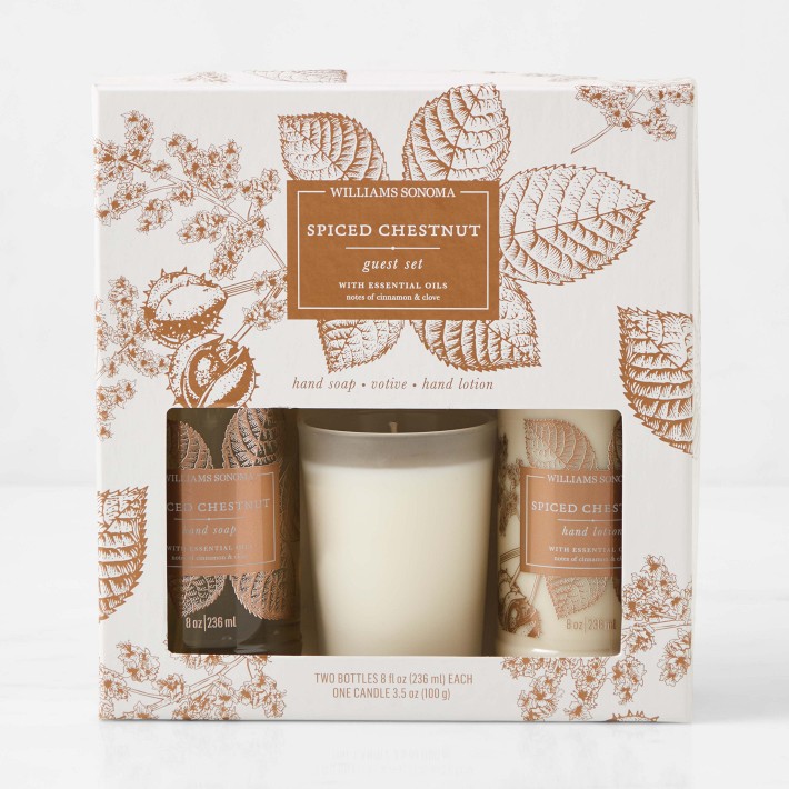 Spiced Chestnut Guest Set