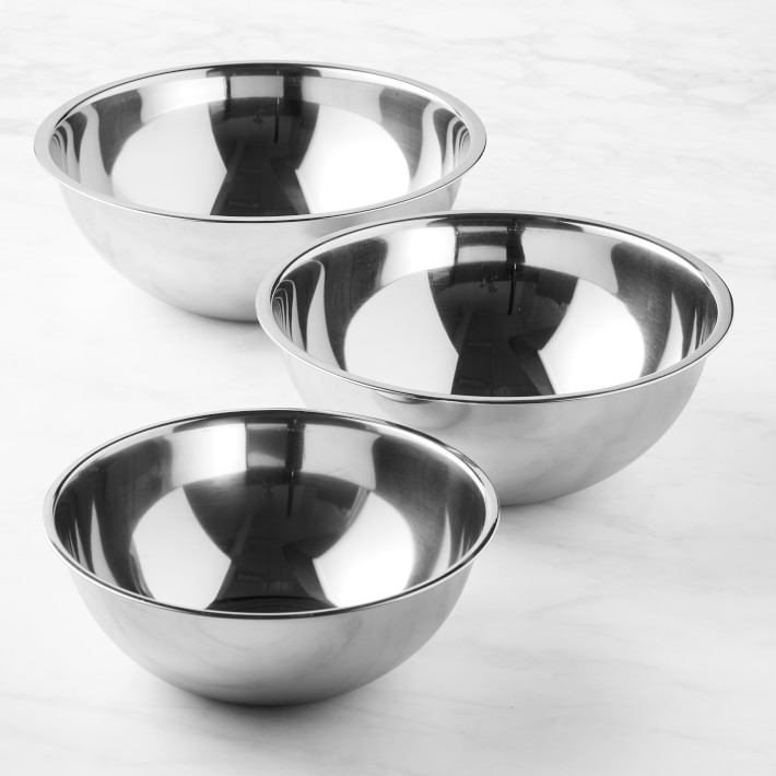 Open Kitchen by Stainless Steel Mixing Bowls, Set of 3