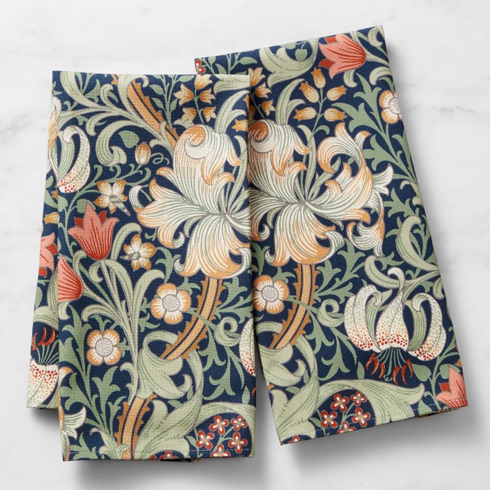 x Morris & Co. Towels, Set of 2, Mixed