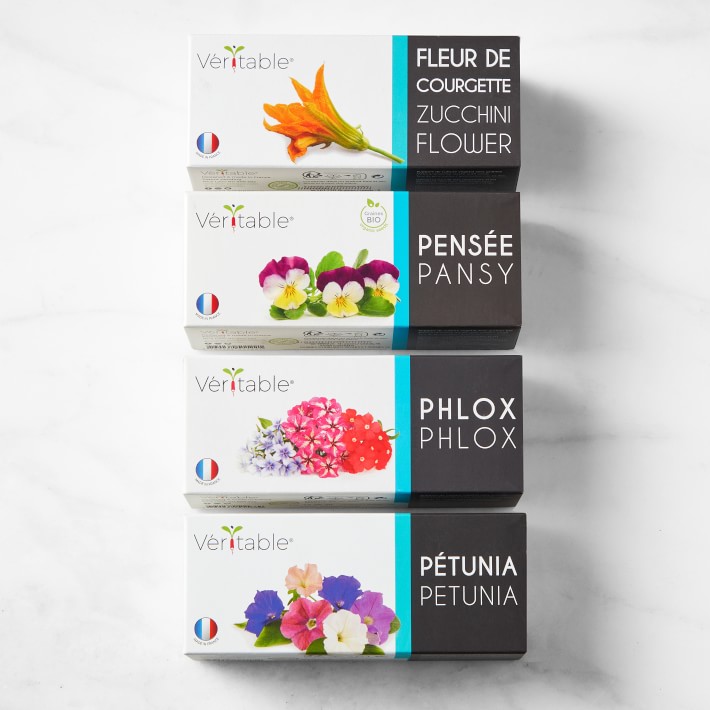 Veritable Edible Flower Set, 4-pack