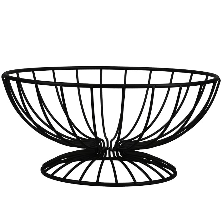 Stand Wire Pedestal Basket