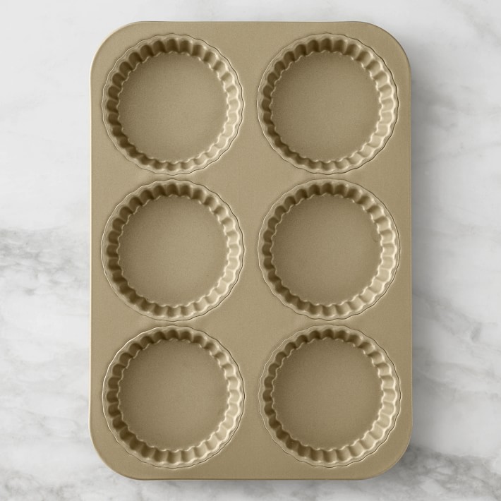 Goldtouch Pro Nonstick Mini Tart Pan, 6-Well